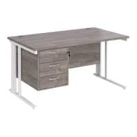 Dams International Desk MCM14P3WHGO 1,400 x 800 x 725 mm