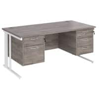 Dams International Desk MCM16P23WHGO 1,600 x 800 x 725 mm