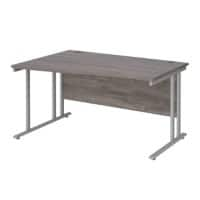 Dams International Wave Desk MC14WLSGO 1,400 x 725 x 800 - 990 mm