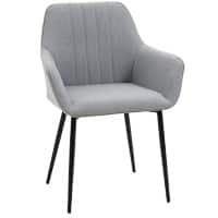 HOMCOM Dining Chair 835-290V71 Grey