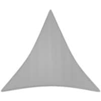 OutSunny Shade Sail 400 (W) x 400 (D) x 400 (H) mm HDPE Grey