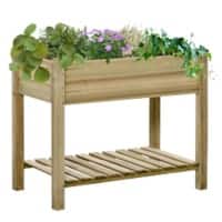 OutSunny Elevated Planter Box 845-661 845-661 Other Color 5.1 (W) x 9.1 (D) x 7.6 (H) cm