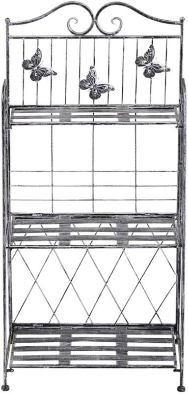 OutSunny Flower Stand 845-220 845-220 Silver 2.5 (W) x 4.4 (D) x 9.6 (H) cm