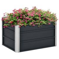 OutSunny Garden Bed 845-638CG 845-638CG Charcoal Grey 4.7 (W) x 6.6 (D) x 4 (H) cm