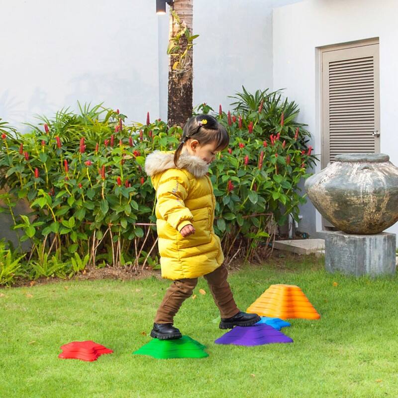 OutSunny Balance Stepping Stones PP Other Colour