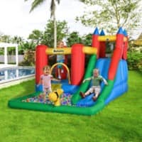 OutSunny Inflatable Bouncer 342-018V70 342-018V70 Oxford, Polyester Other Color