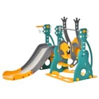 HOMCOM Kids' Swing Slide Set 331-015 331-015 HDPE, PP Mix