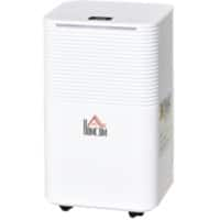 HOMCOM Dehumidifier 821-017V70 2.5 (W) x 2.2 (D) x 4.45 (H) cm