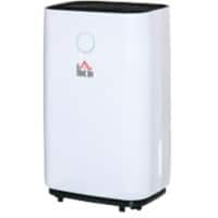 HOMCOM Dehumidifier 821-019V70 2.3 (W) x 3.35 (D) x 5.7 (H) cm