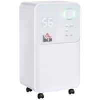 HOMCOM Dehumidifier White