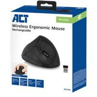 ACT Ergonomic Mouse AC5100 Black Rechargeable