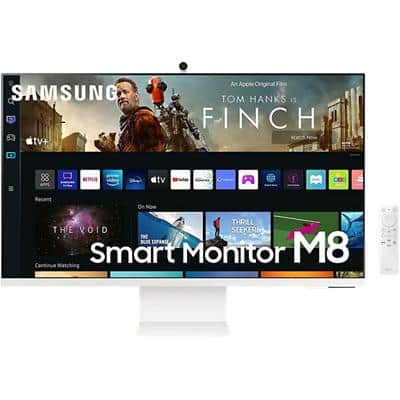 Samsung M8 81.3 cm (32") LED Desktop Monitor M80B Warm White  LS32BM801UUXXU
