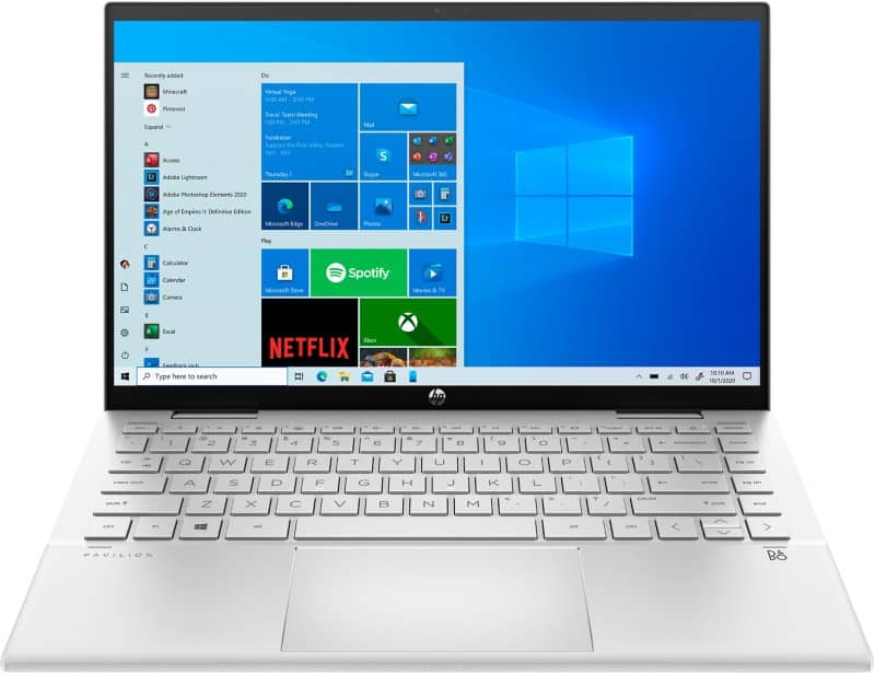 HP 2-in-1 Laptop 14-dy0008na 1125G4 128 GB SSD UHD Graphics Windows 10 Home
