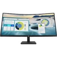 HP P34hc G4 Monitor 86.4 cm (34") 3440 x 1440 pixels Quad HD LED Black