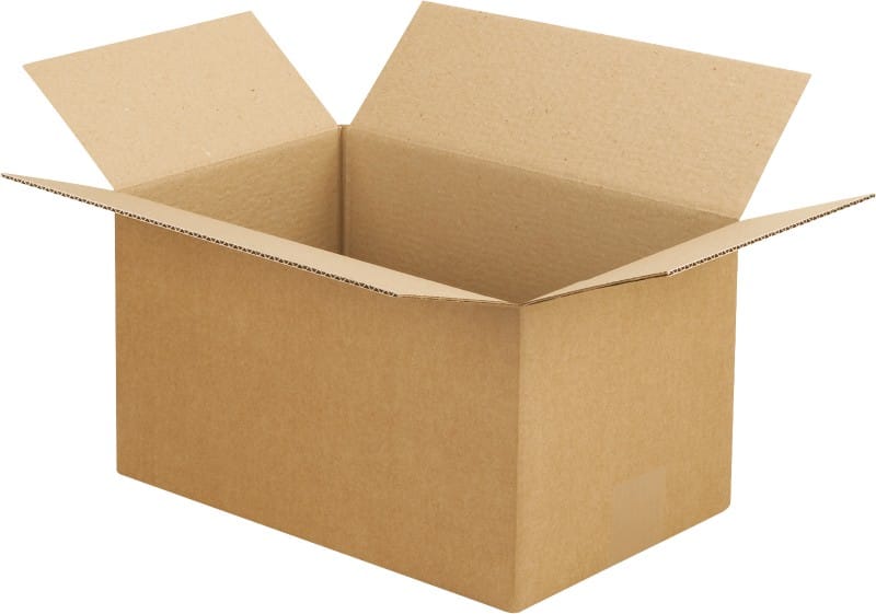 RAJA Corrugated Box Single Wall Corrugated Cardboard 229 (W) x 229 (D) x 305 (H) mm Brown Pack of 25