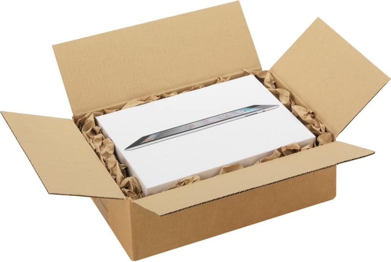 RAJA Corrugated Box Single Wall Corrugated Cardboard 215 (W) x 100 (D) x 310 (H) mm Brown Pack of 25