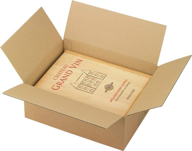 RAJA Corrugated Box Single Wall Corrugated Cardboard 270 (W) x 140 (D) x 350 (H) mm Brown Pack of 25