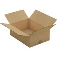 RAJA Corrugated Box Double Wall Corrugated Cardboard 305 (W) x 178 (D) x 432 (H) mm Brown Pack of 15