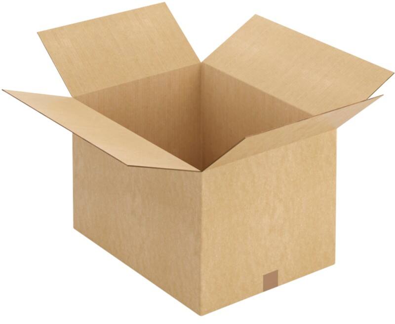 RAJA Corrugated Box Double Wall Corrugated Cardboard 500 (W) x 400 (D) x 600 (H) mm Brown Pack of 10