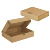 RAJA Corrugated Box Corrugated Cardboard 180 (W) x 50 (D) x 240 (H) mm Brown Pack of 50