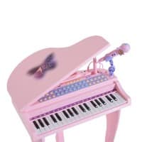 HOMCOM Keyboard Set for Kids 3-9 years Pink 390-003PK