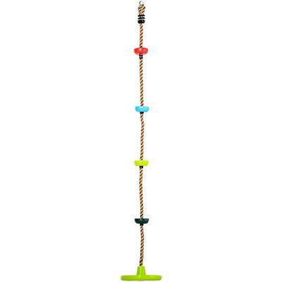 HOMCOM Kids Climbing Rope 3-12 Years Gold, Red, Blue and Green 344-022