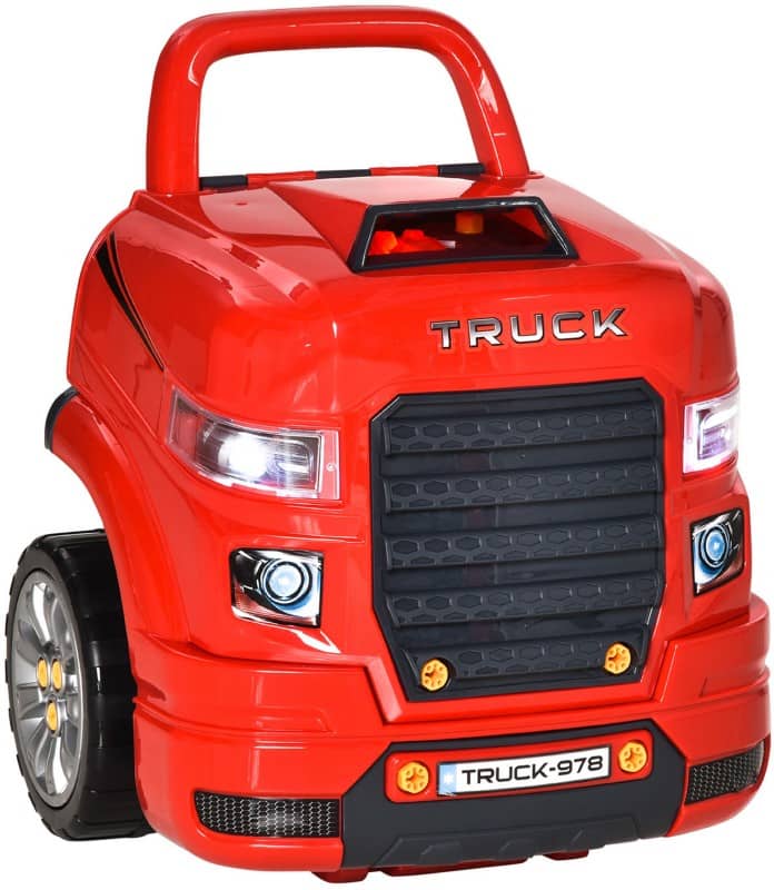HOMCOM Kids Engine Workshop 3-5 years Red 350-129