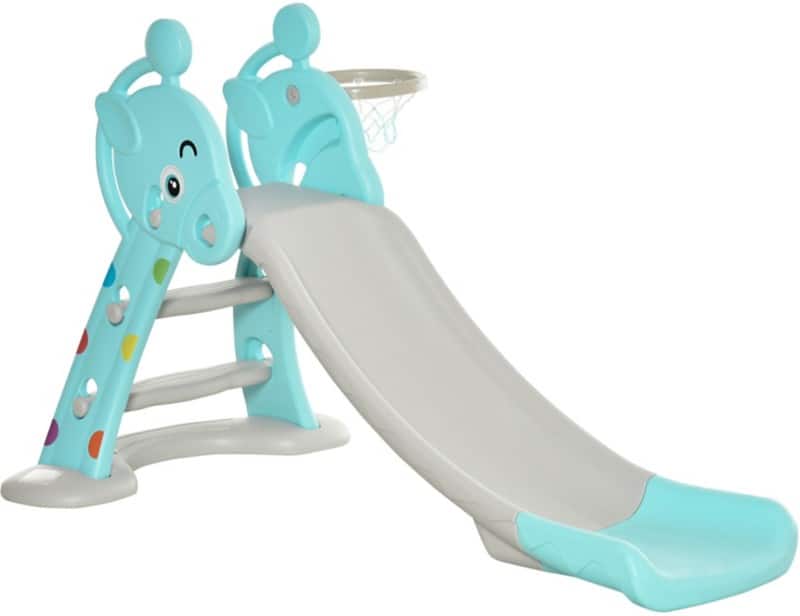 HOMCOM Kids Slide 1.5-4 years Blue 331-009