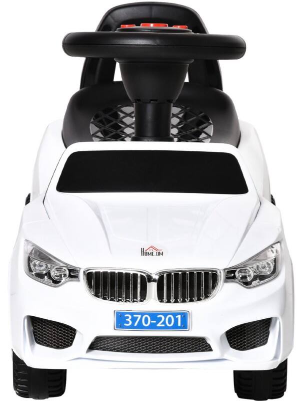 HOMCOM Ride on Car 18-36 months White 370-201WT