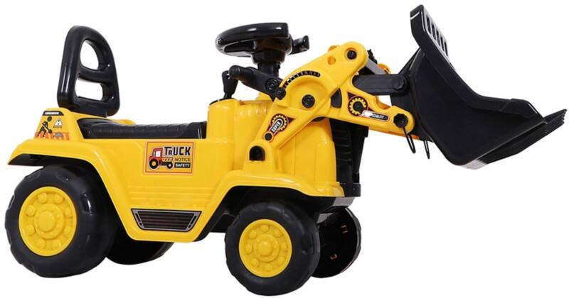 HOMCOM Ride on Car 3 years Yellow 301-058