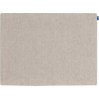 Legamaster WALL-UP Acoustic Fabric Noticeboard 50 (W) x 2 (D) x 75 (H) cm Light Beige