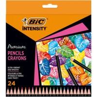 BIC Intensity Premium Colouring Pencils Assorted Pack of 24