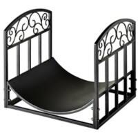 Outsunny Iron Arched Log Rack 842-153 Black