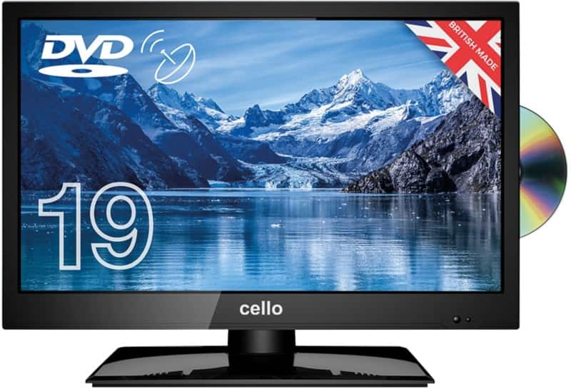 Cello C1920FS 19" HD Ready LED TV With DVD