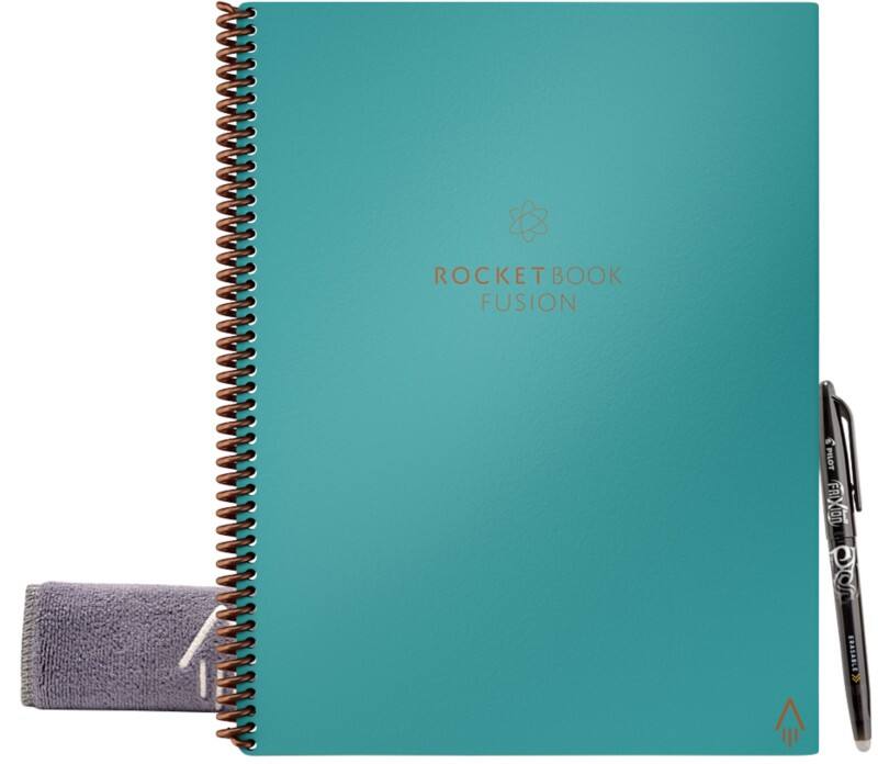 RocketBook DL Notebook EVRF-L-RC-CCE-FR Dotted Not Perforated 42 Pages Neptune Teal