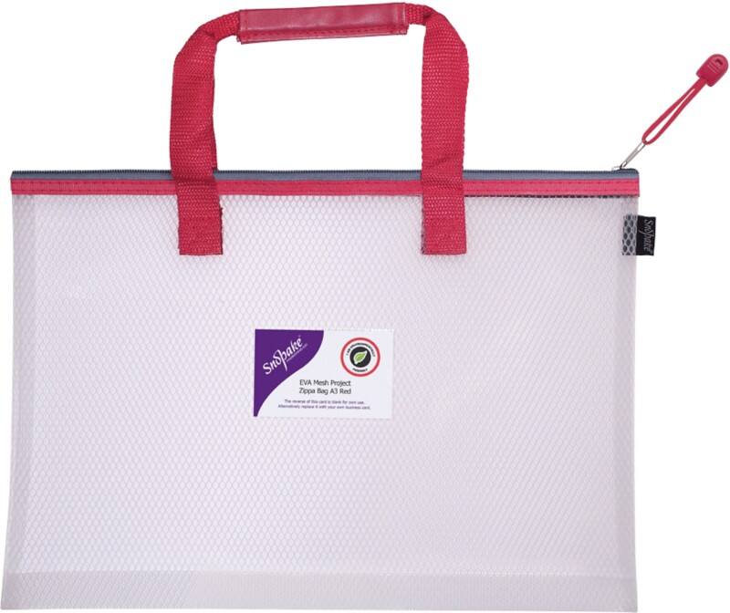 Snopake Zip Lock Bag 15876 Zip EVA (Ethylene-Vinyl Acetate) 48 (W)1 (D)35 (H) cm Red