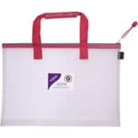 Snopake Zip Lock Bag 15876 Zip EVA (Ethylene-Vinyl Acetate) 48 (W)1 (D)35 (H) cm Red