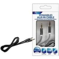 Aquarius AuxAquarius Cable Black 2 m