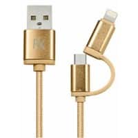 Aquarius USB Cable Gold 20 x 100 x 150 mm