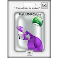 Aquarius USB Cable Purple  20 x 50 x 90 mm