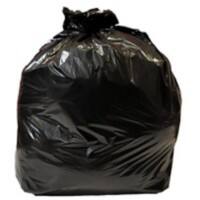 Green Sack Refuse Sack 15 L Black Plastic Pack of 200