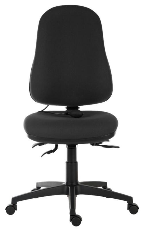 TEKNIK Ergo Comfort Ergonomic Chair Black 150 kg 500 mm