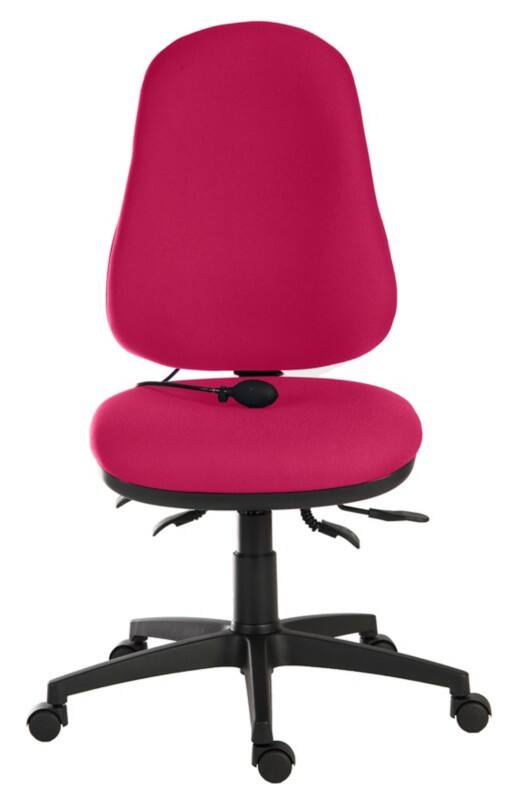 TEKNIK Ergo Comfort Ergonomic Chair Purple 150 kg 500 mm