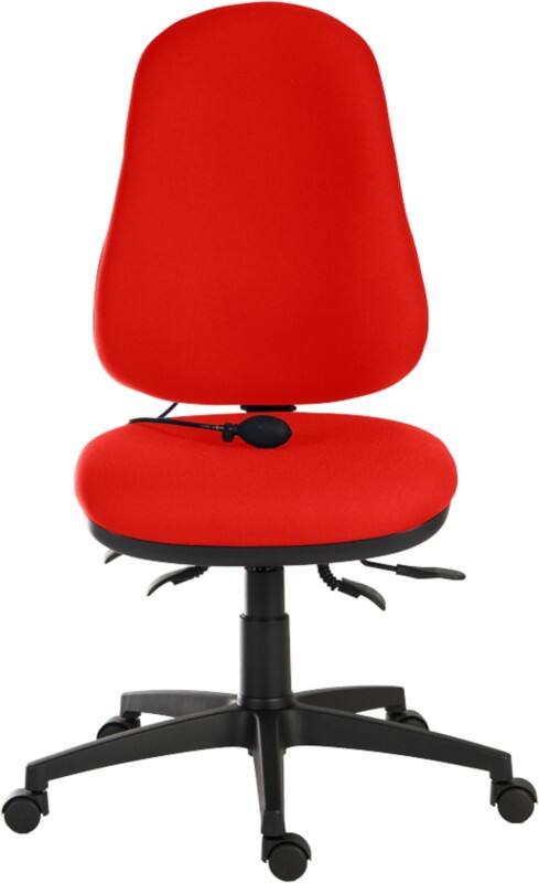 TEKNIK Ergo Comfort Ergonomic Chair Red 150 kg 500 mm