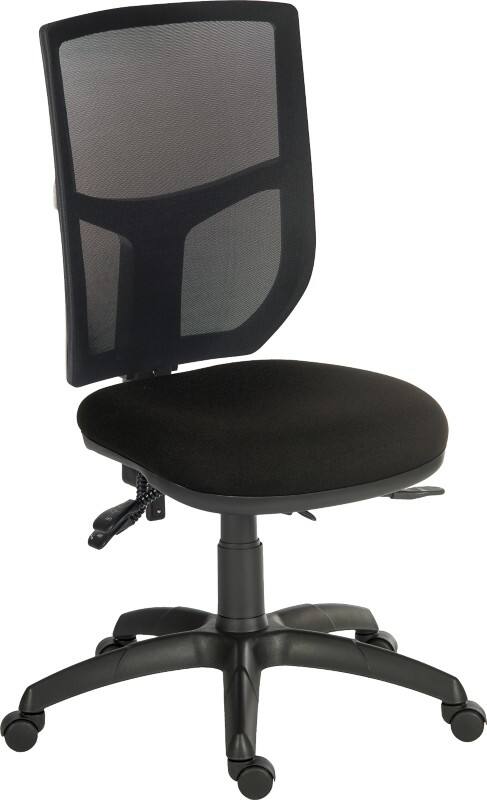 TEKNIK Ergo Comfort Ergonomic Chair Black 150 kg 500 mm