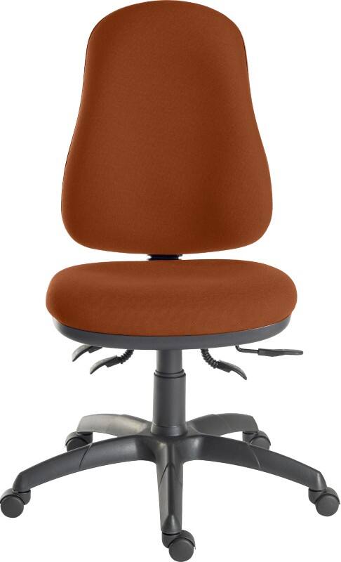TEKNIK Ergo Comfort Spectrum Ergonomic Chair Orange 150 kg 500 mm