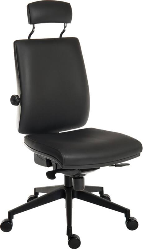 TEKNIK Ergo Plus Ultra Ergonomic Chair Black 155 kg 510 mm