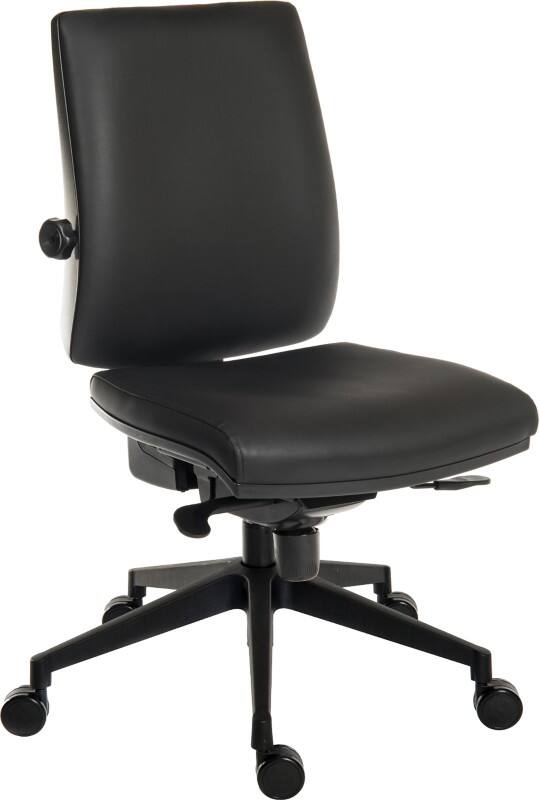 TEKNIK Ergo Plus Ultra Ergonomic Chair Black 155 kg 510 mm