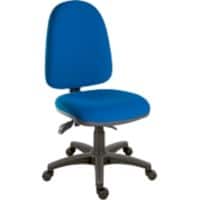 TEKNIK Ergo Trio Ergonomic Chair Basic Tilt Fabric Optional Armrest Blue 120 kg 460 mm