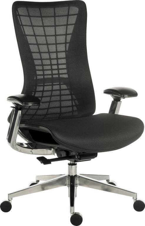 TEKNIK Quantum Mesh Office Chair Black 110 kg 650 mm